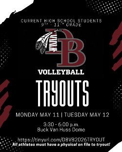Volleyball tryouts